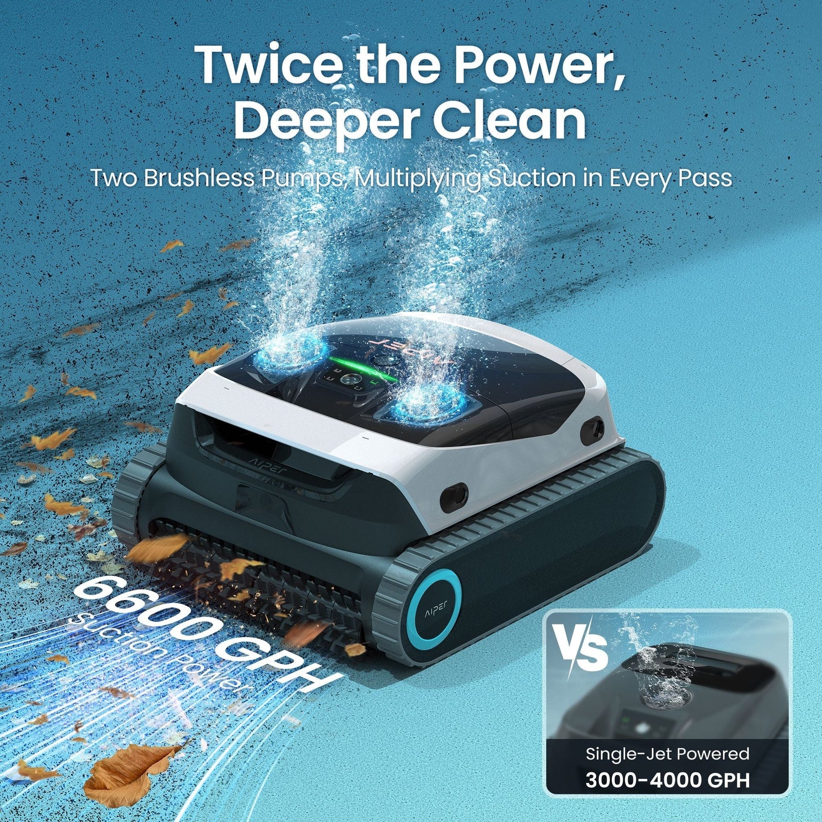 Scuba N1 Max Cordless Robotic In-Ground Robotic Pool Cleaner for In-Ground Pools up to 2150 sq. Ft P2I2 - product image 5