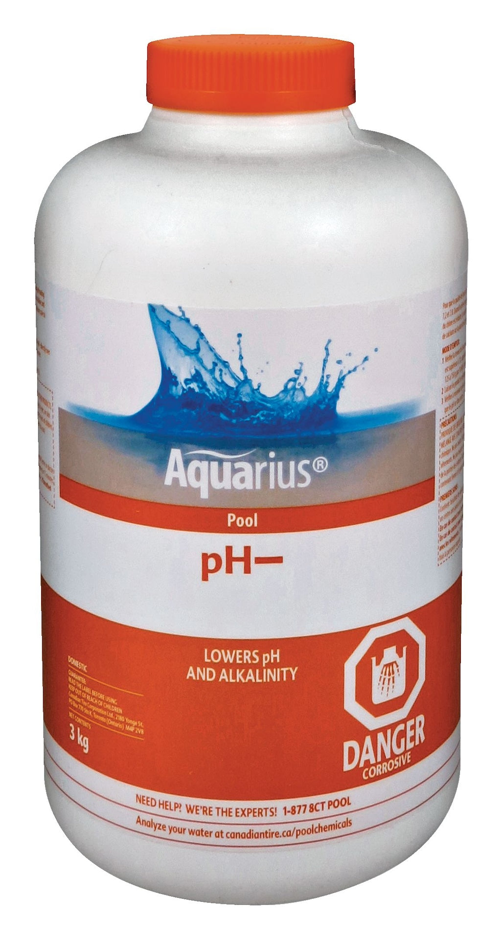 pH - Pool pH Reducer, 3-kg I6O7 - product image 1