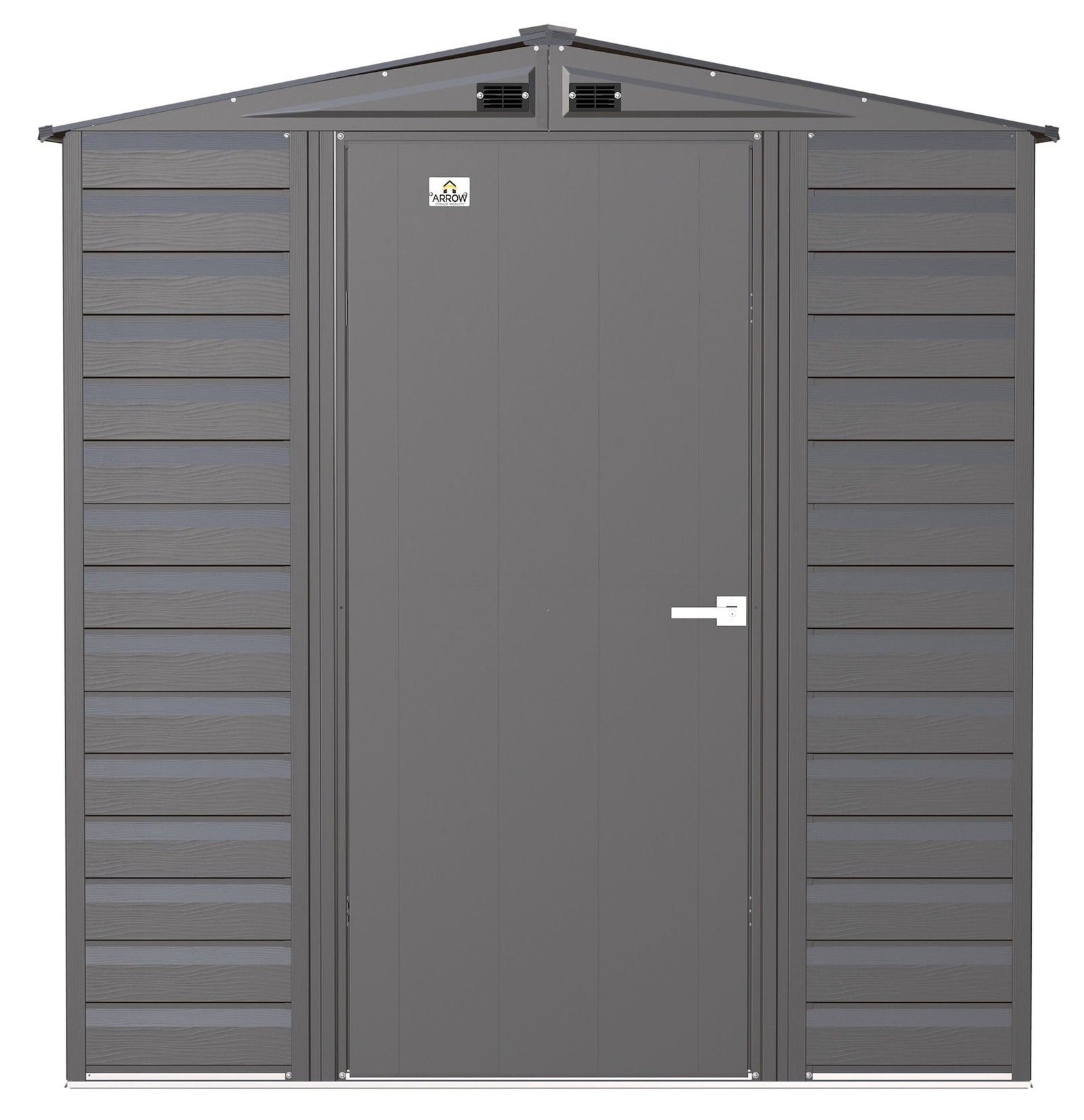 Select Galvanized Steel Storage Shed, Charcoal, 6-ft x 5-ft H4H9 - product image 3