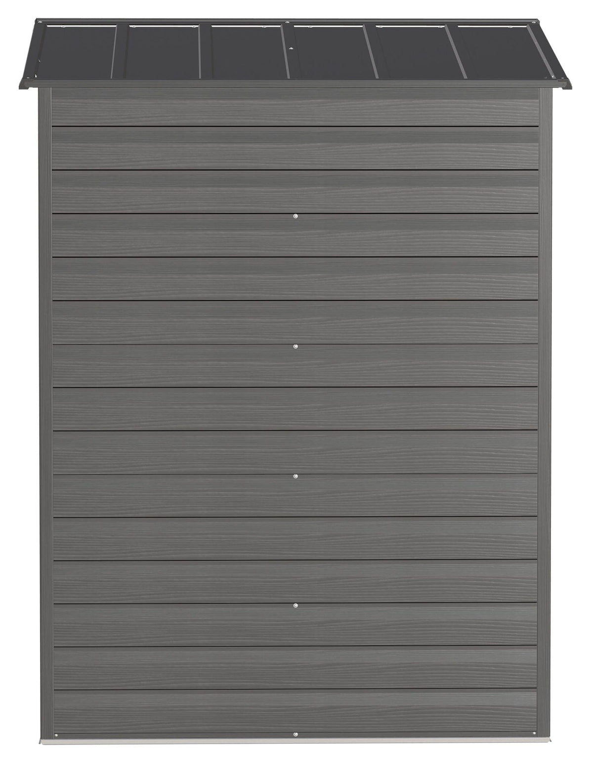 Select Galvanized Steel Storage Shed, Charcoal, 6-ft x 5-ft H4H9 - product image 6