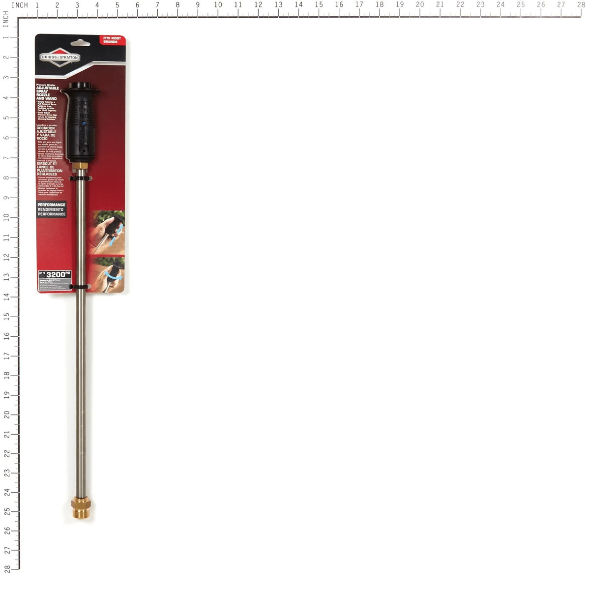 & Stratton Adjustable Spray Nozzle and Wand Compatible with 3000 PSI Gas Pressure Washer, 24-in Q3M1 - product image 6