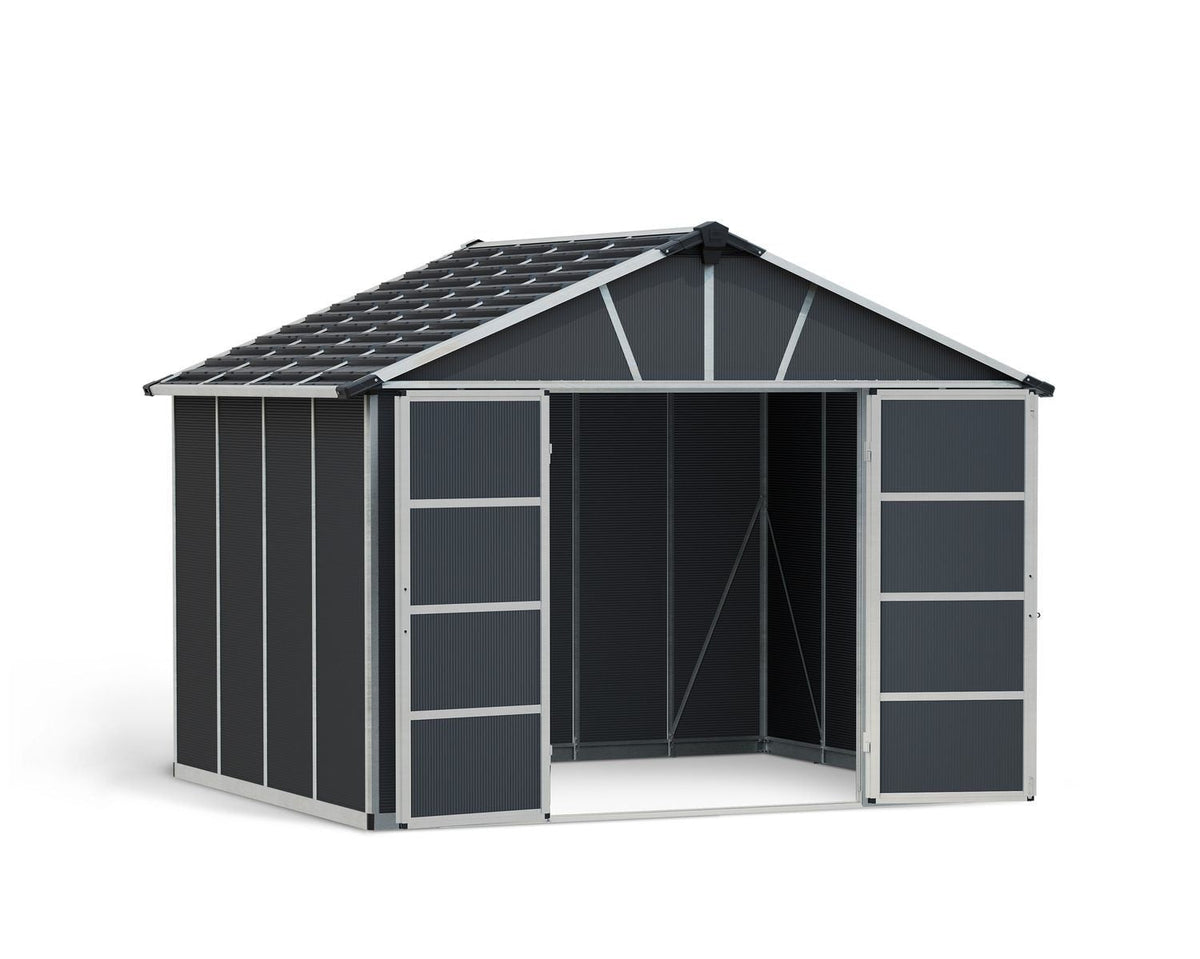 Multi-Function Polycarbonate Yukon Shed, 11x9-ft T6B5 - product image 1