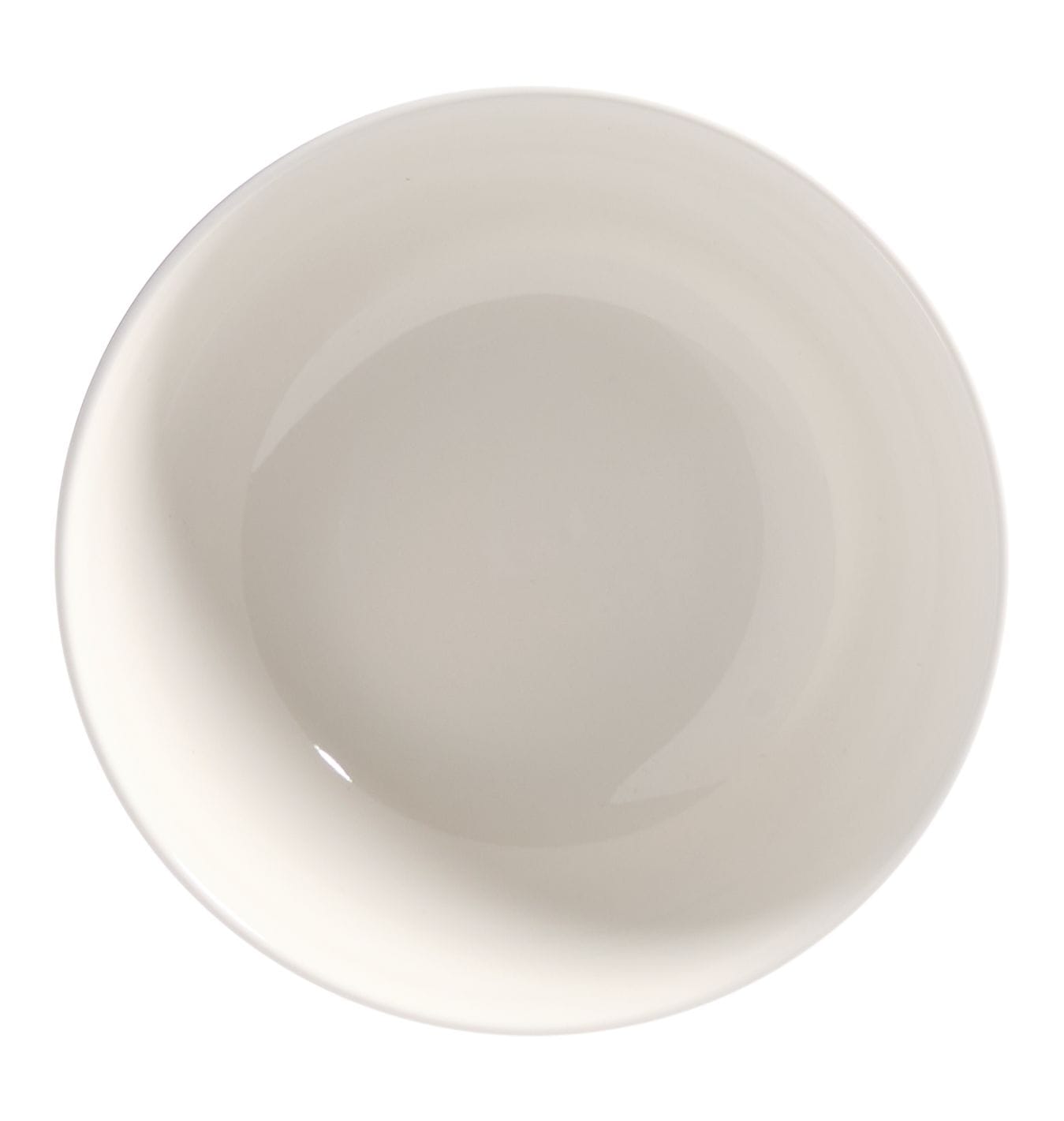 Highbury Ribbed New Bone Low Bowl, 1-pc, White X2B6 - product image 2
