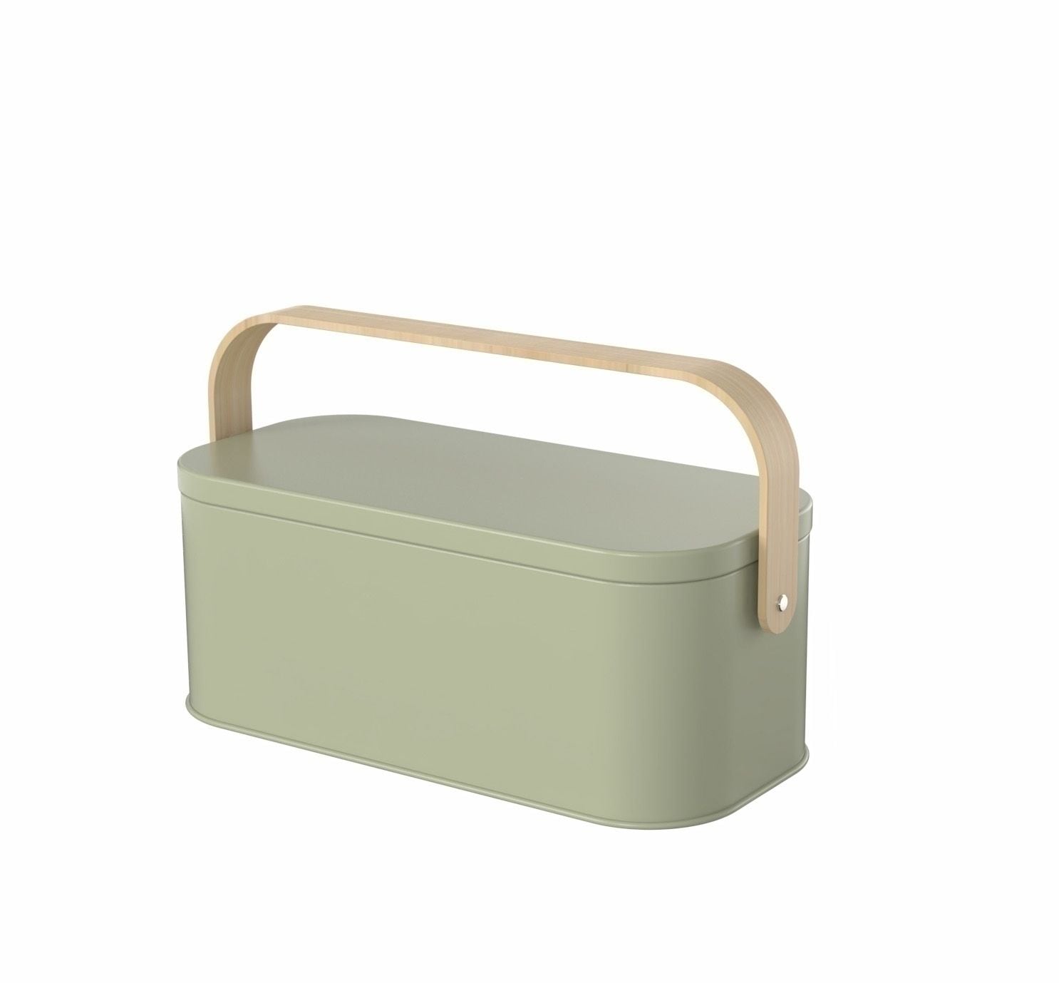 Metal Gardening Storage Container, Iron, Green M1L4 - product image 2