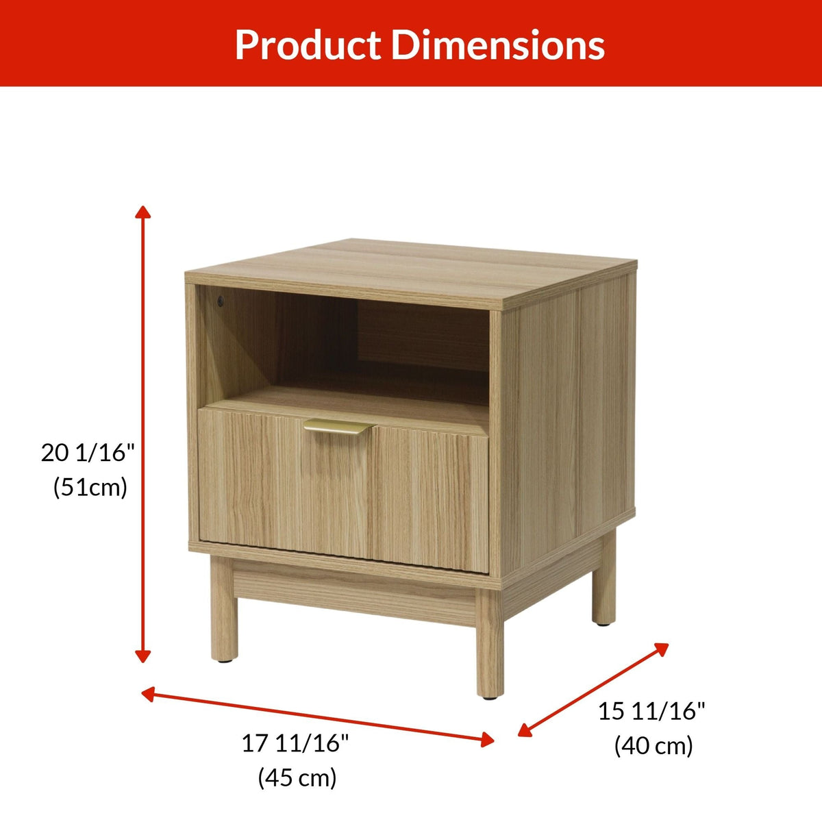 Winkler Side Table, Oak P0F1 - product image 2