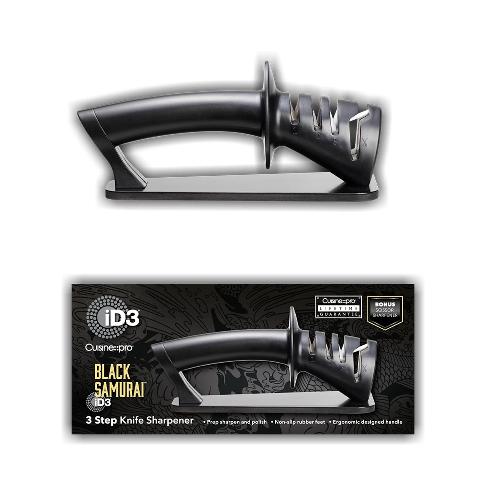 PRO iD3 BLACK SAMURAI KNIFE SHARPENER G6M9 - product image 1