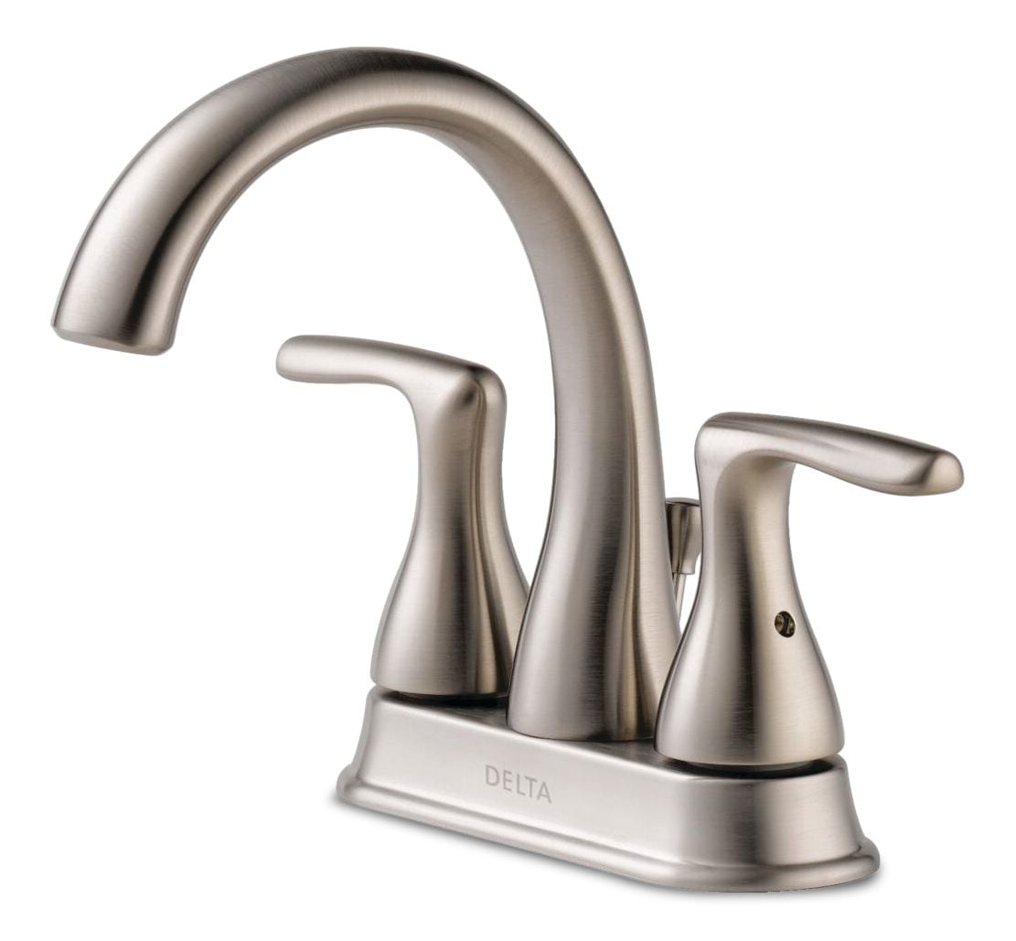 Principals 2-Handle Lavatory Sink Faucet, Centreset Installation, Brushed Nickel Q5N6 - product image 1
