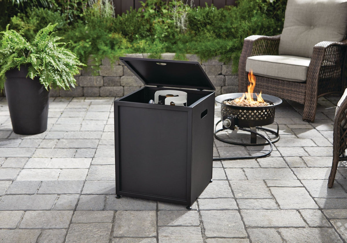 20lb Propane Tank Hideaway/Holder For Fire Pit P9F7 - product image 5
