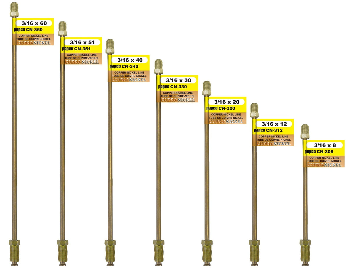 CN330 Copper Nickel Brake Line, Standard, 30 x 3/16-in Please make sure this part fits your need Z4E7 - product image 1