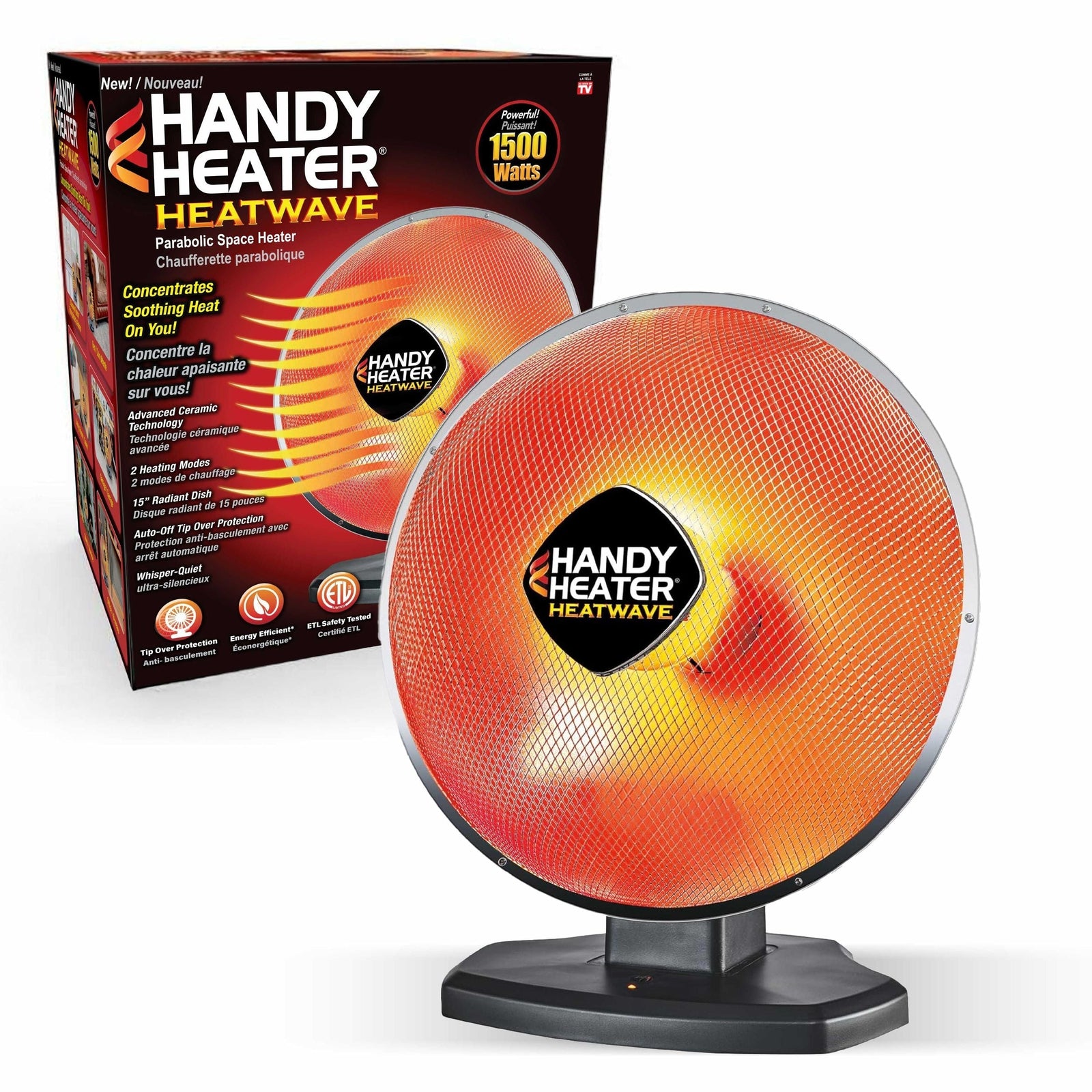 Heater Heatwave Space Heater X0U9 - product image 2
