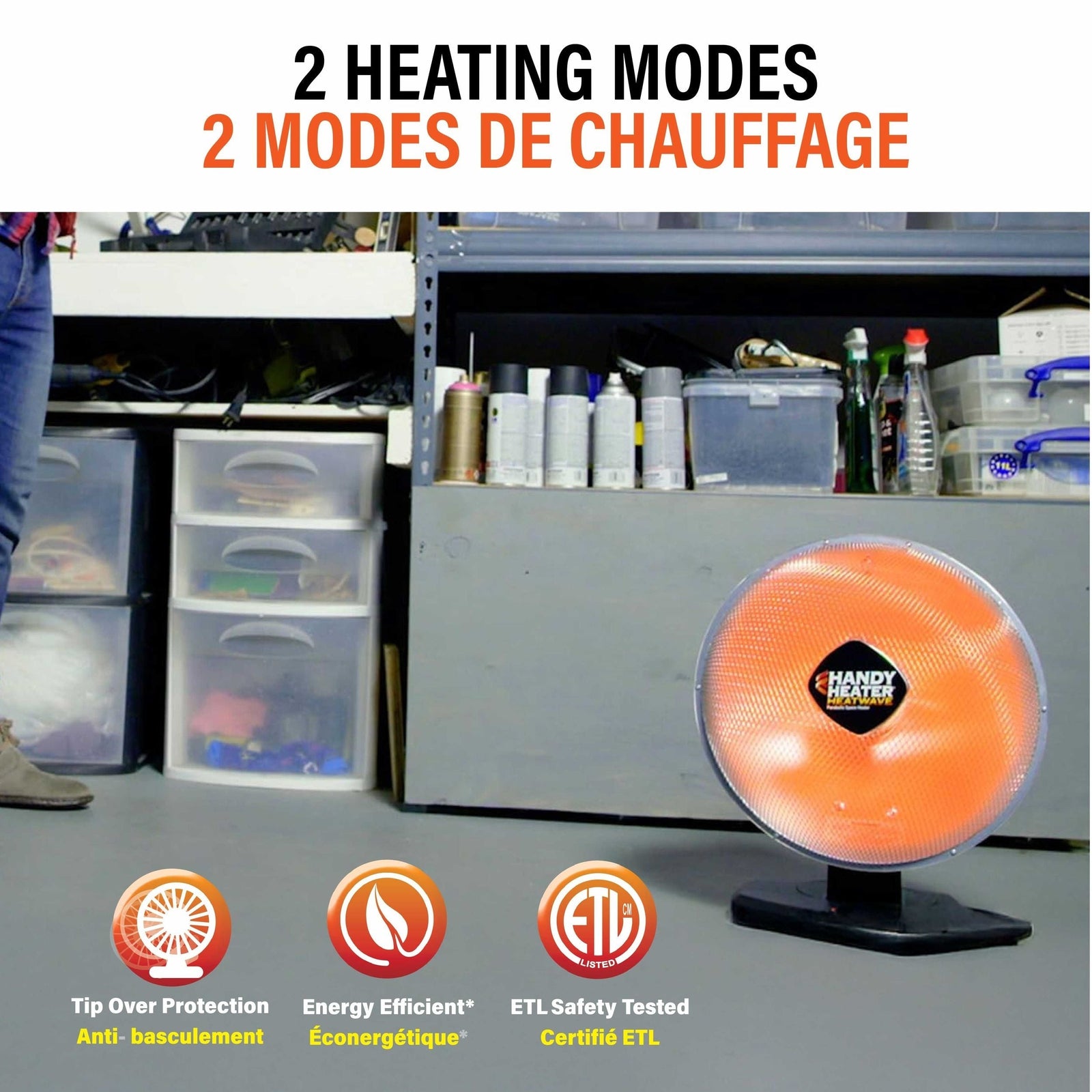 Heater Heatwave Space Heater X0U9 - product image 5