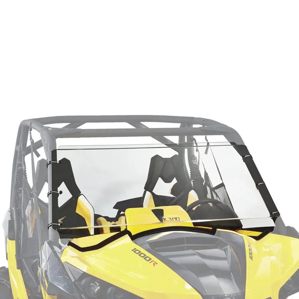 Hard Coated Full Fixed Windshield, Cam-Am Maverick B2B1 - product image 1