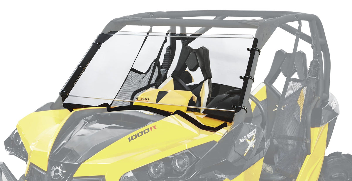 Hard Coated Full Fixed Windshield, Cam-Am Maverick B2B1 - product image 2