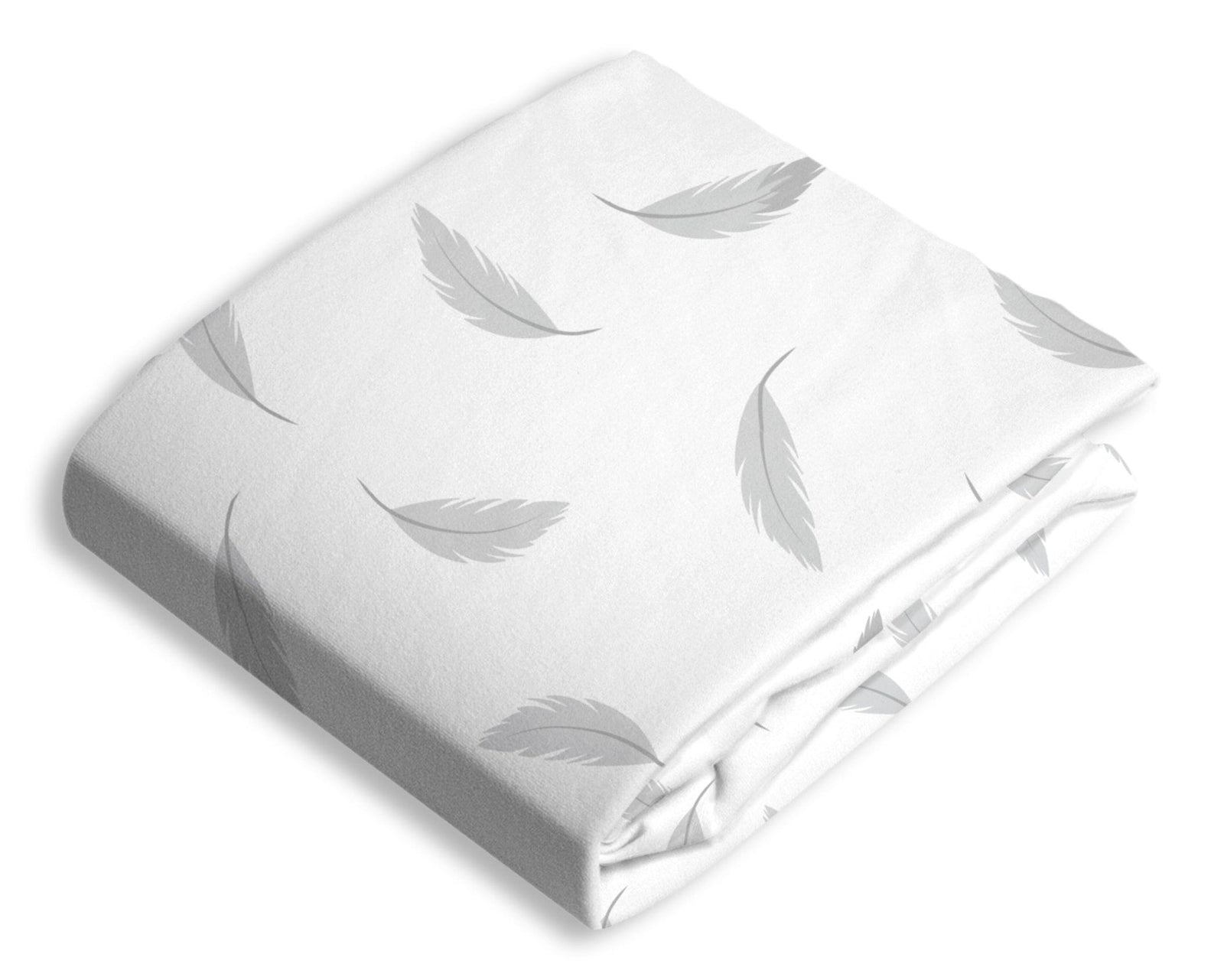 Percale Changing Pad Cover, Feathers W4F0 - product image 1