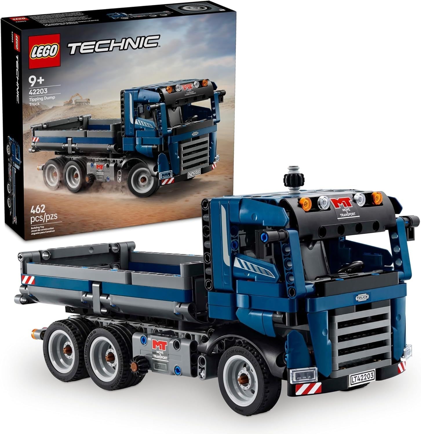 Technic Tipping Dump Truck Building Set - 42203, 462-pcs, Ages 9+ F3G3 - product image 1