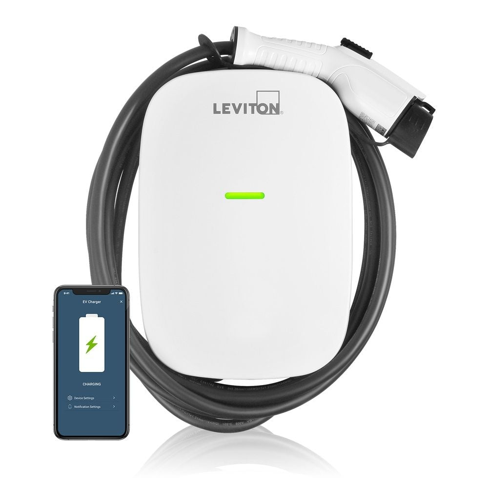 32A Wi-Fi Level 2 Hardwired J1772 EV Charger G4P8 - product image 1