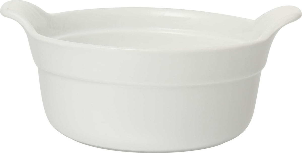 Marketing Porcelain French Onion Soup Bowl with Handles, 475-mL, White S0L6 - product image 1