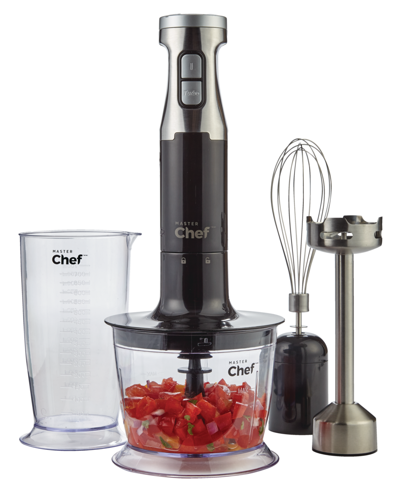 Corded Hand Blender with Whisk, Stainless Steel, Black T7R2 - product image 1
