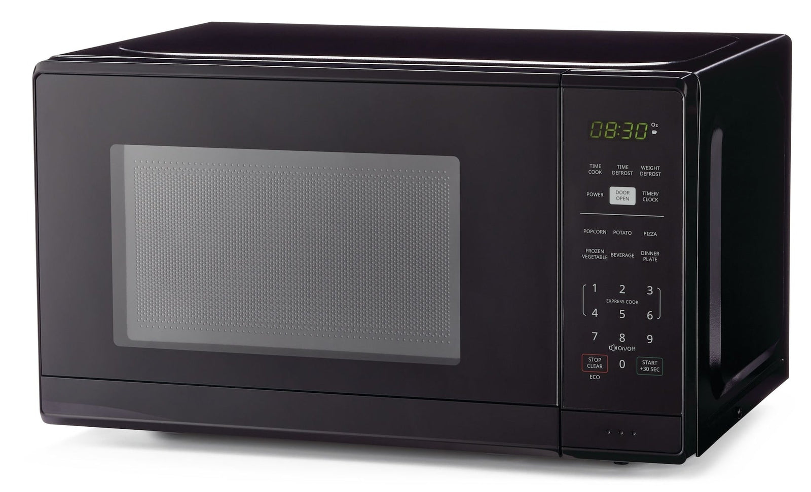 Countertop Microwave, 700 W, Black, 0.7-cu-ft A8F3 - product image 1