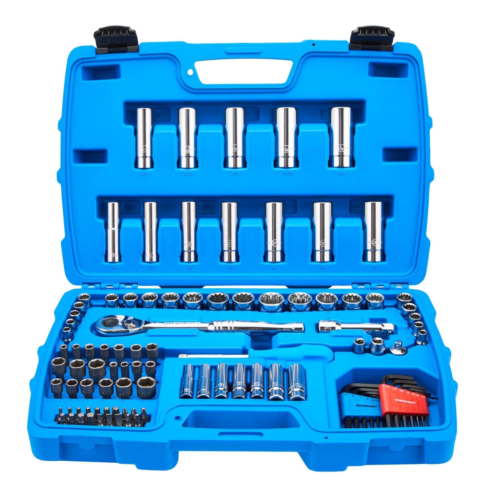 100 Piece Multi Fit Socket Set D6L9 - product image 3