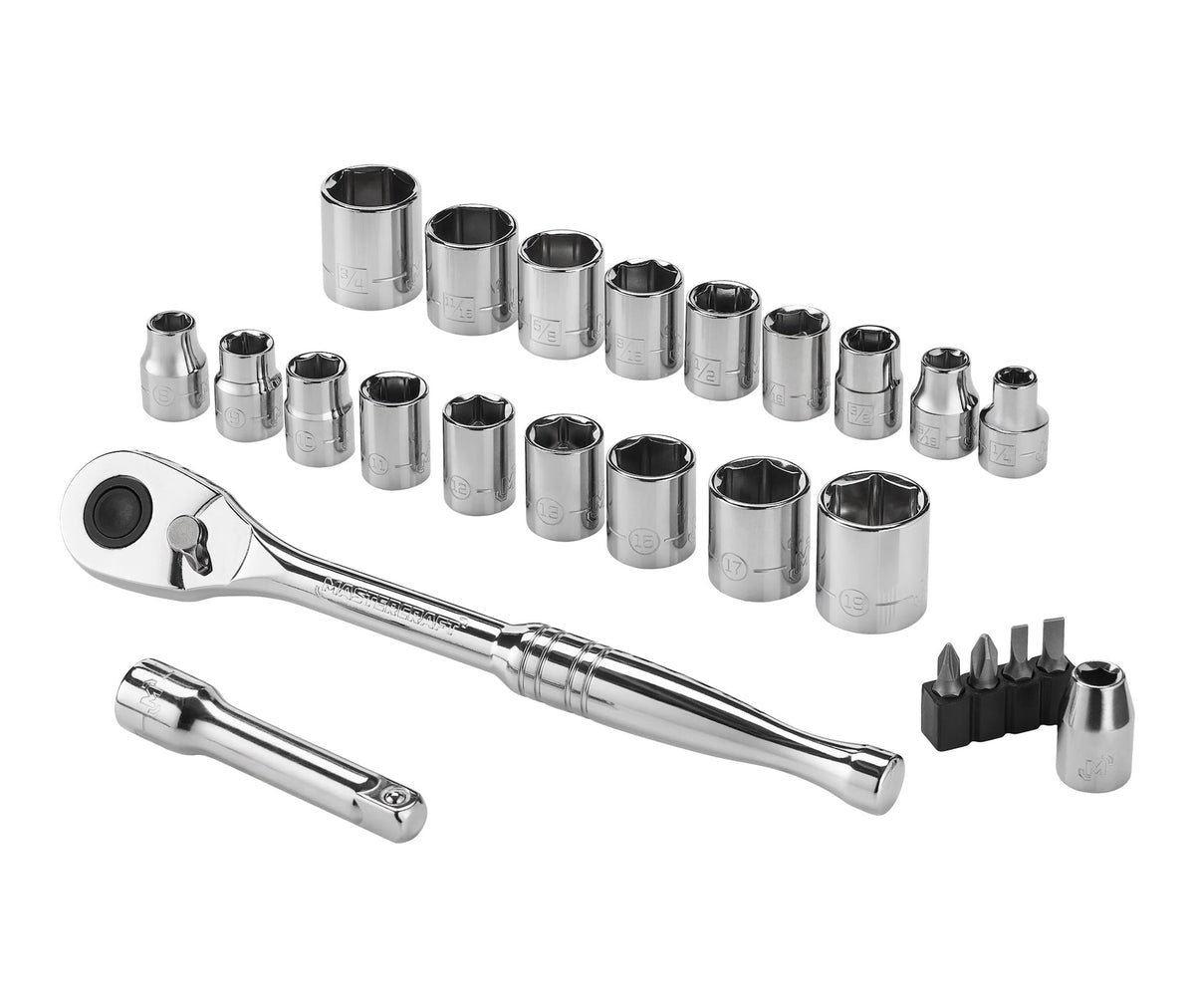 25 Piece 3/8" Drive Socket Set V4N5 - product image 1