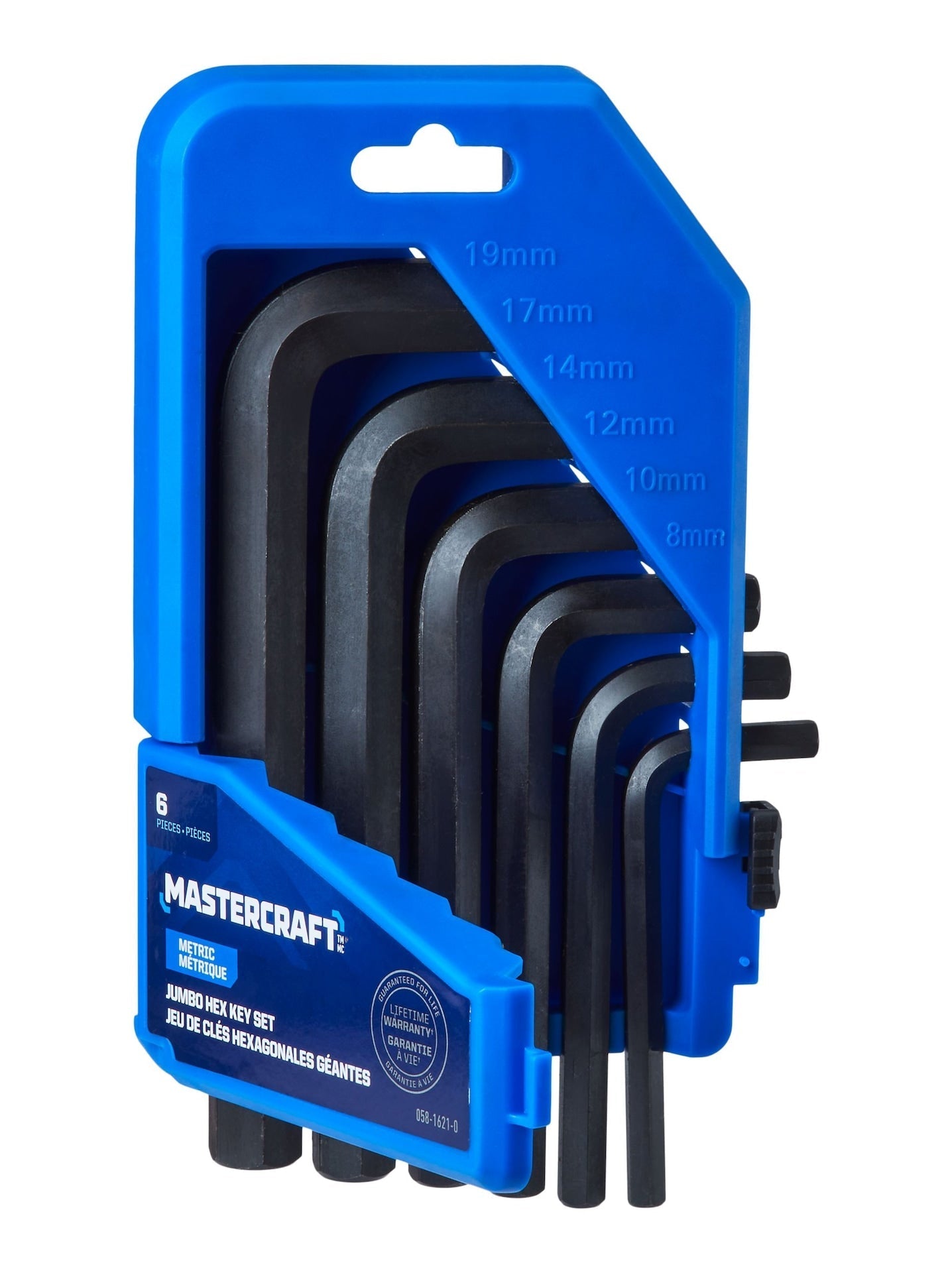 Jumbo Hex Key Set/Allen Wrench Set, Metric, High Quality Cr-V Steel, 6-pc G3P1 - product image 6