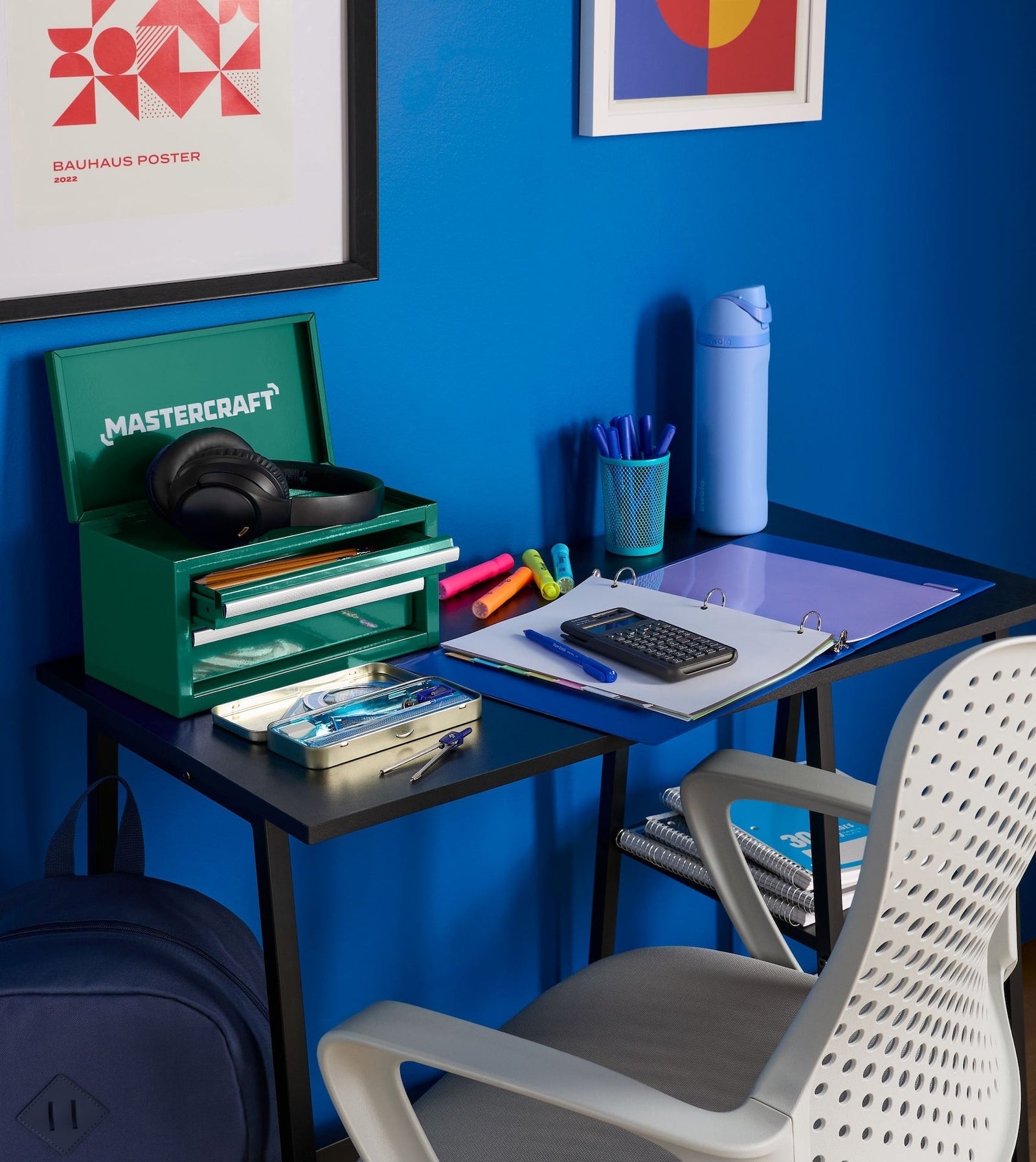 Mini Toolbox with 2 Drawers, Emerald Q4Z7 - product image 4