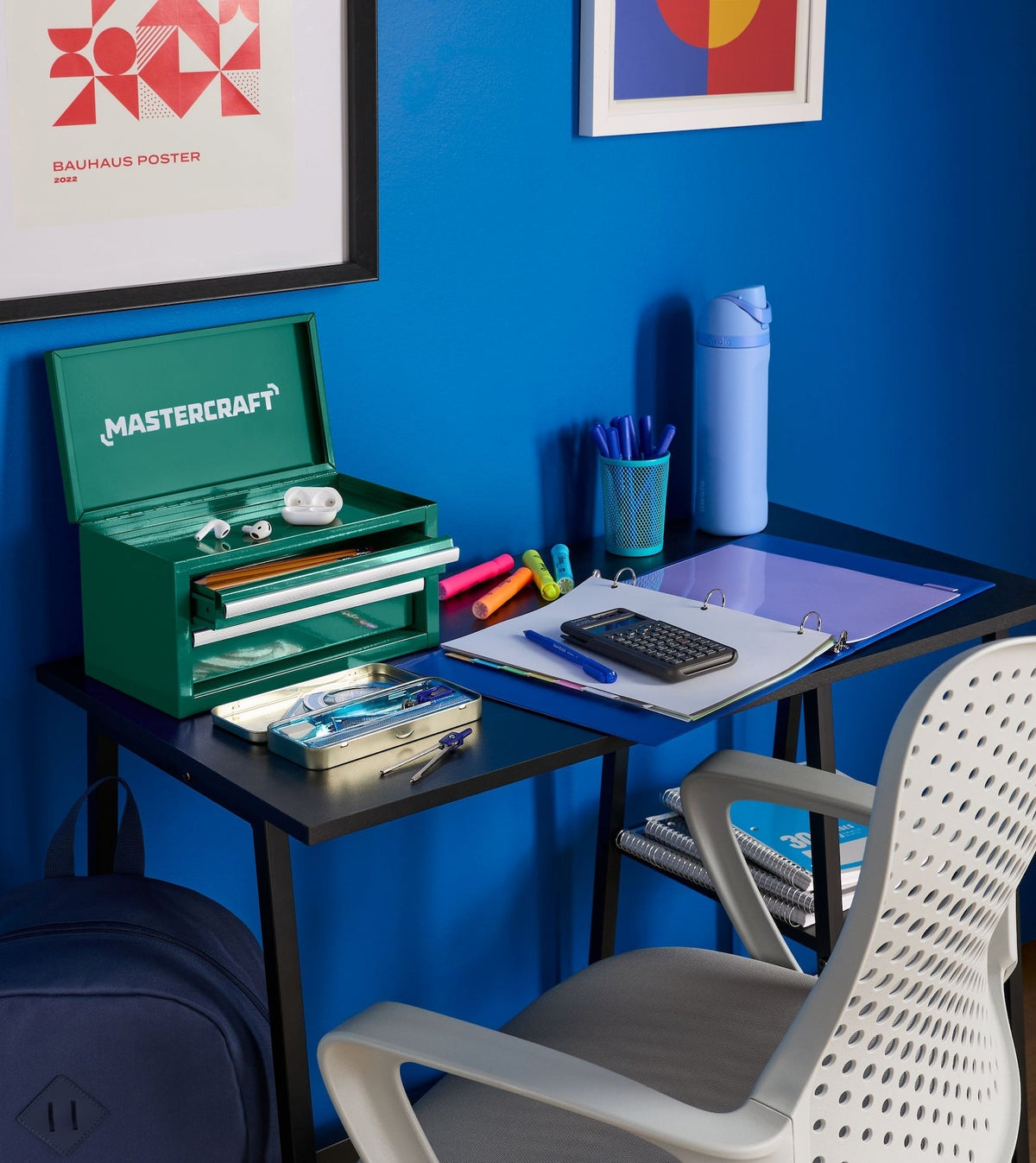 Mini Toolbox with 2 Drawers, Emerald Q4Z7 - product image 5