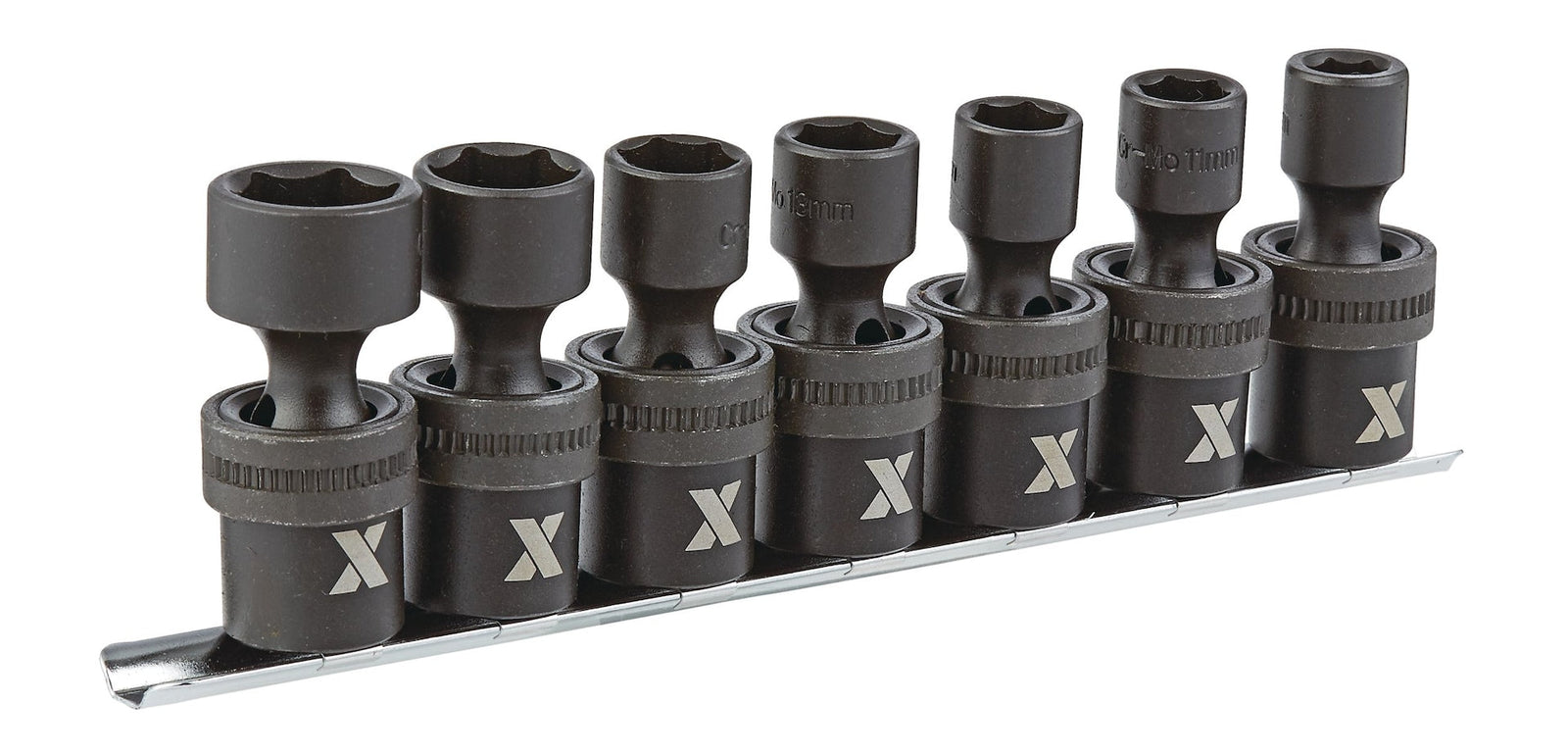 3/8-in Drive Swivel Impact Socket Set, 7-pc, Metric, CRMO M2V0 - product image 3