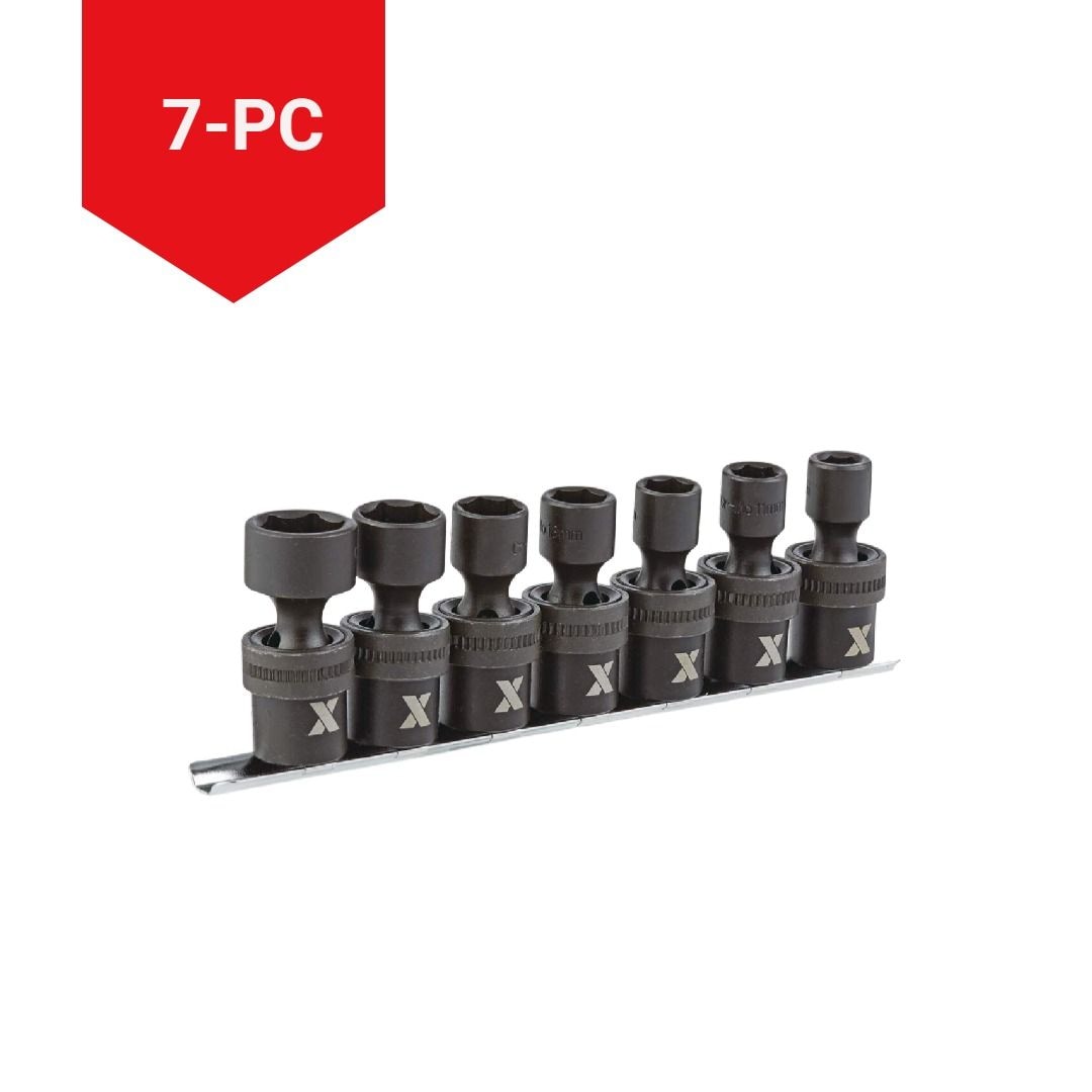 3/8-in Drive Swivel Impact Socket Set, 7-pc, Metric, CRMO M2V0 - product image 5