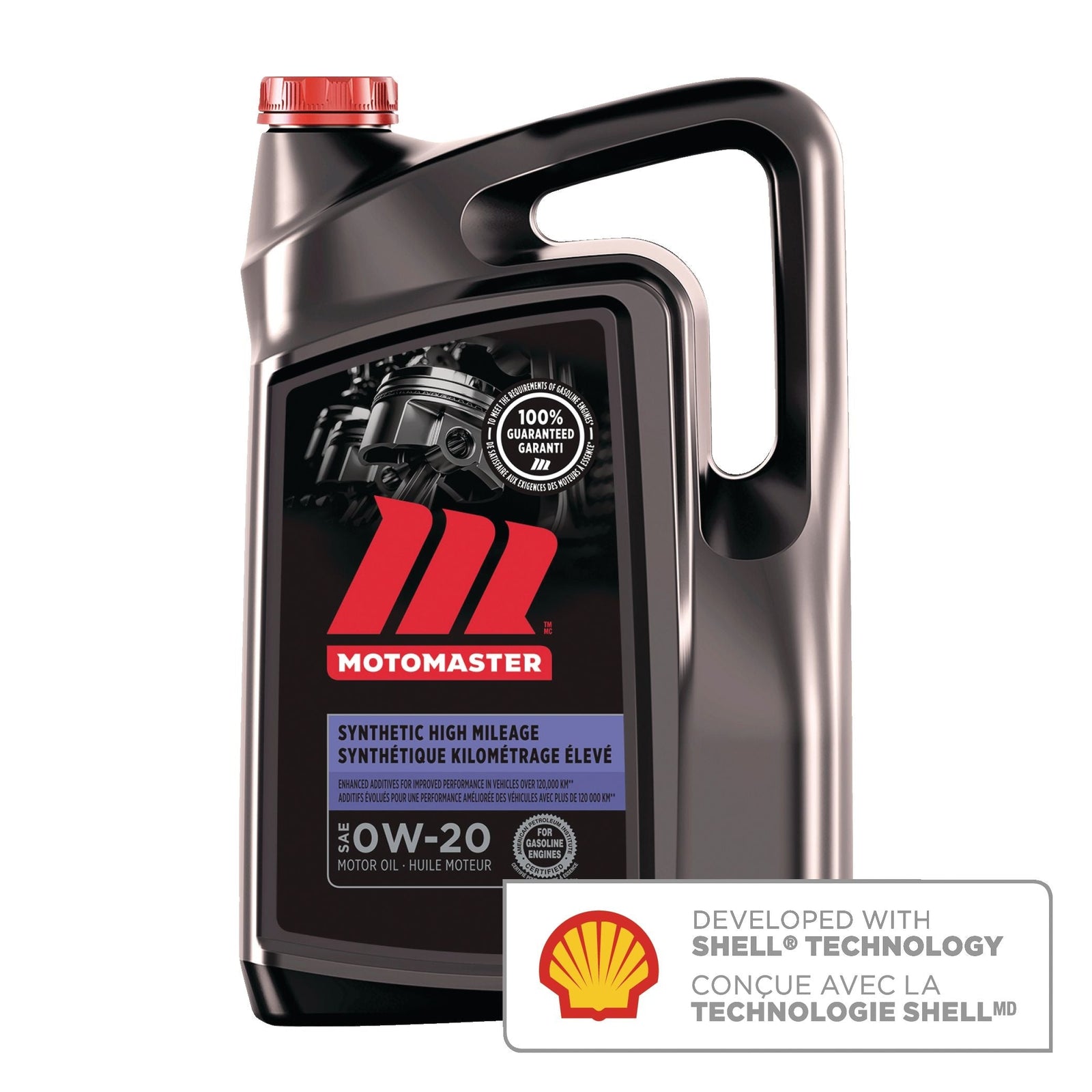 High Mileage 0W20 Synthetic Engine/Motor Oil, 5-L Z3Z5 - product image 1