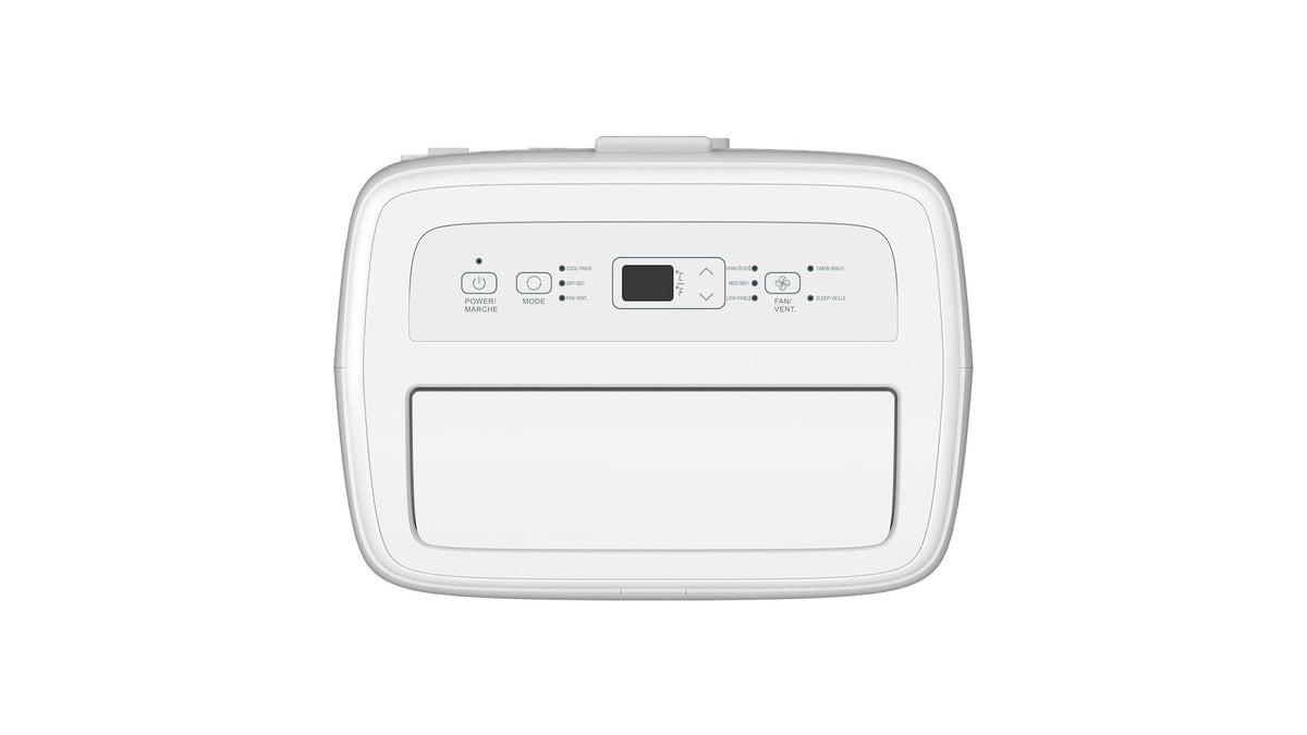 7K SACC (10K ASHRAE) Digital Portable Air Conditioner with Remote Control, 3-Speed, White Z1E1 - product image 7