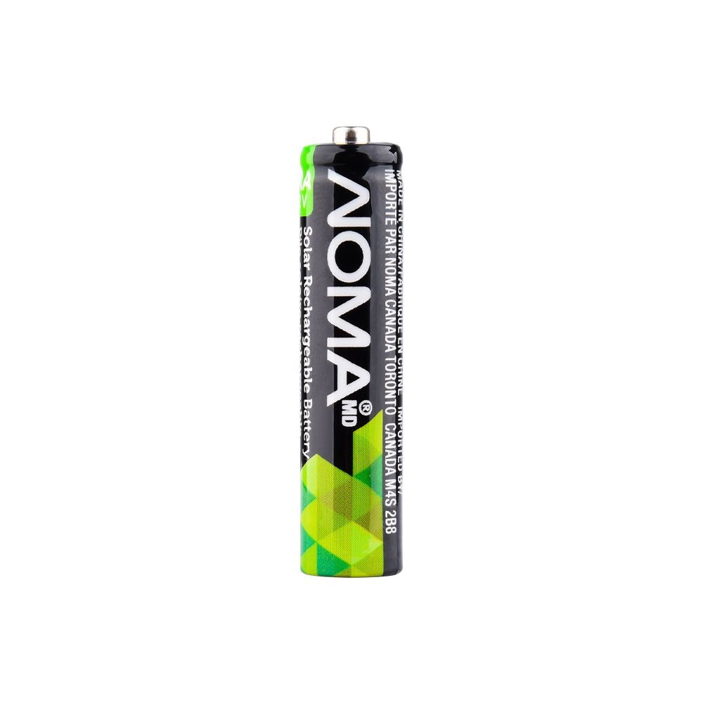 AAA Ni-MH 300mAh Rechargeable Batteries for Solar Lights, 1.2V, 4-pk N3N9 - product image 3