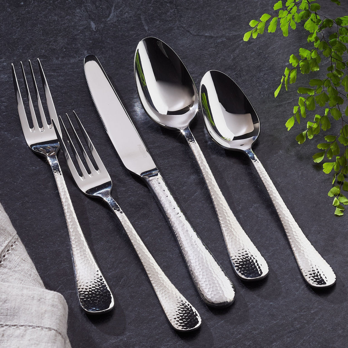 Hammered Flatware Set, Serves 4, 20-pc S7R2 - product image 6