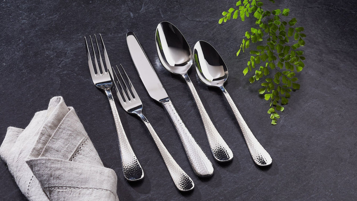 Hammered Flatware Set, Serves 4, 20-pc S7R2 - product image 7