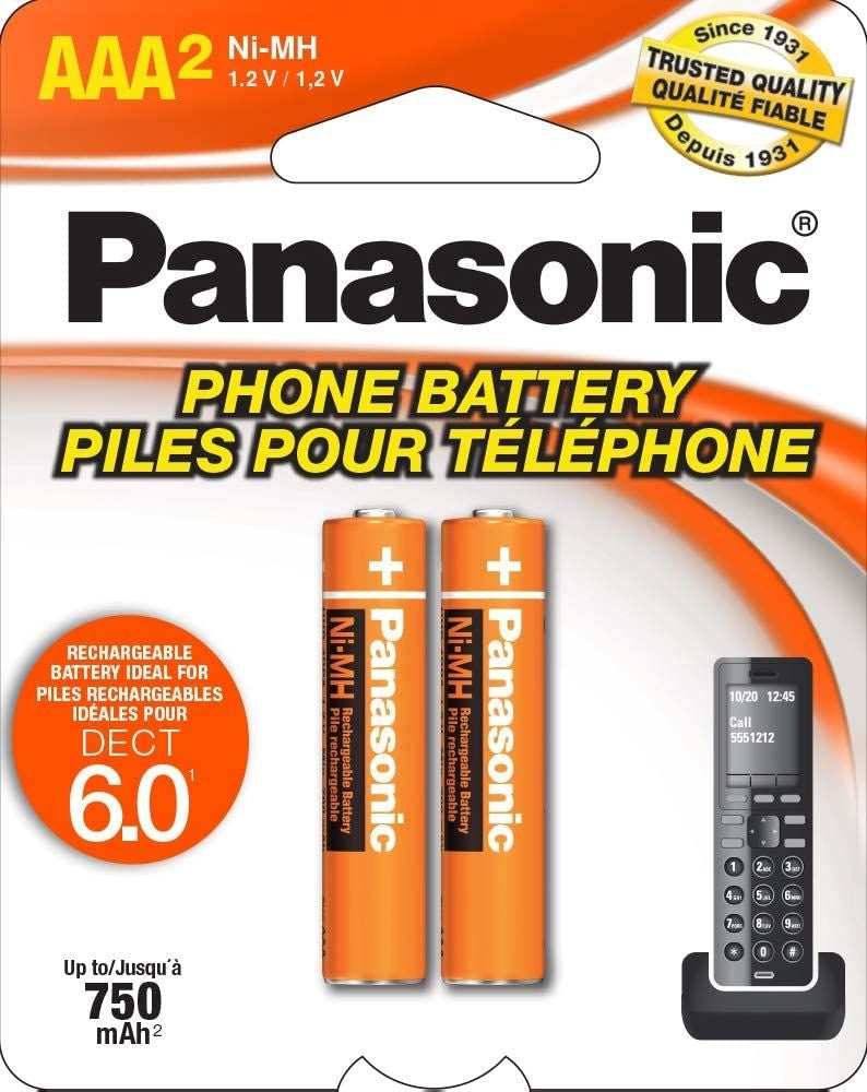 Rechargeable AAA Battery for Cordless Phones (HHR4DPA2BA) R8L0 - product image 1