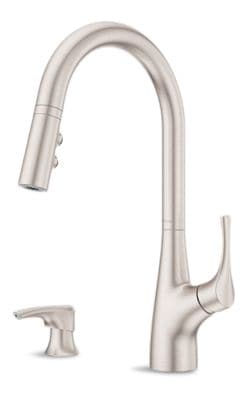 Arvada Pull-Down Kitchen Faucet, Stainless Steel I2N1 - product image 1