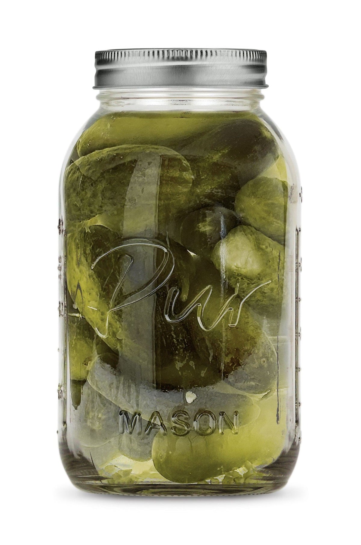 XL 64-oz BPA-Free Mason Jar with Canning Lid and Band, 6-pk X0N5 - product image 1