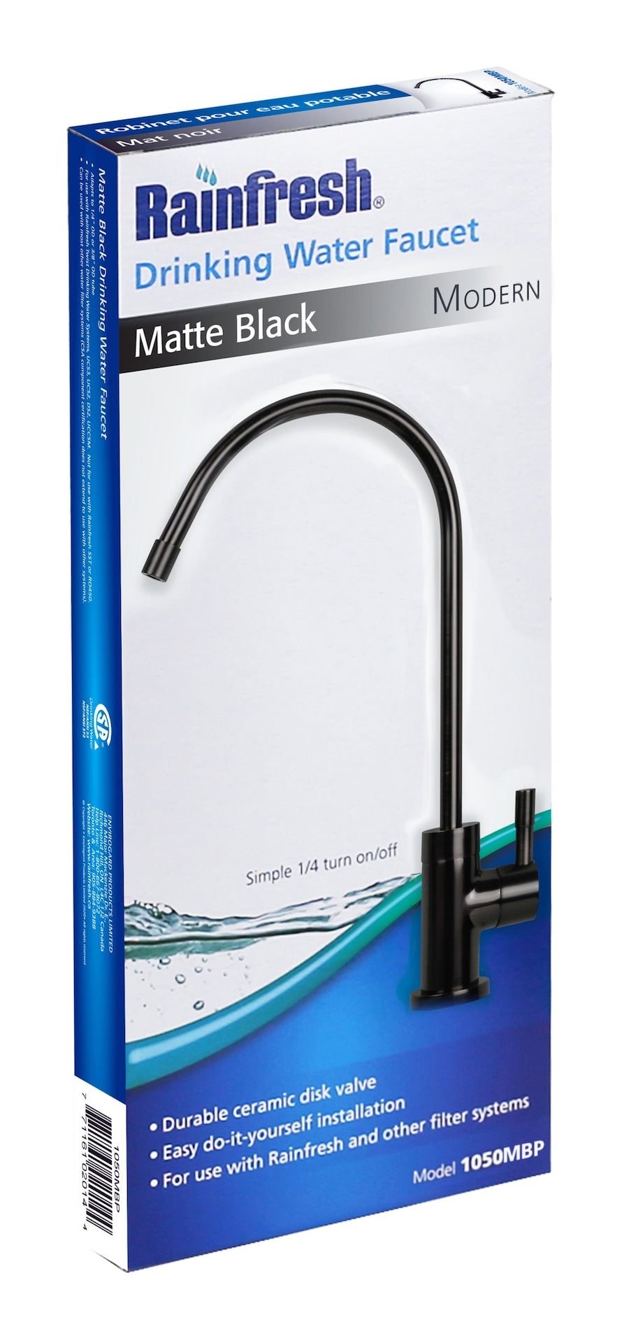1050MBPDrinking Water Faucet, Matte Black Y9H2 - product image 1