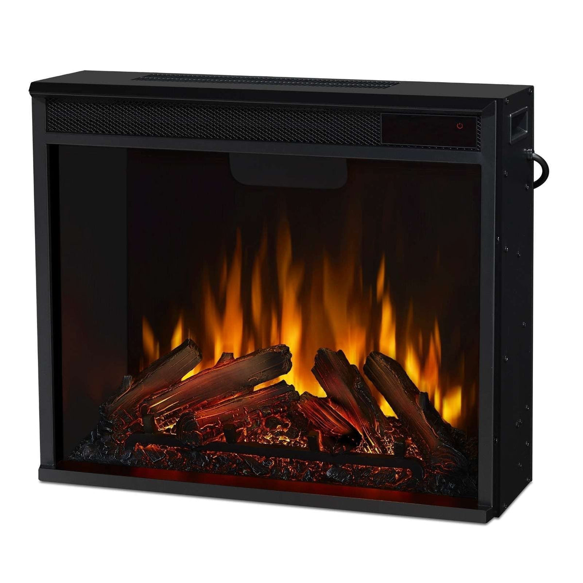 Flame Fresno Electric Media Indoor Electric Fireplace TV Stand, 72-in, 1500W, White U2F4 - product image 3