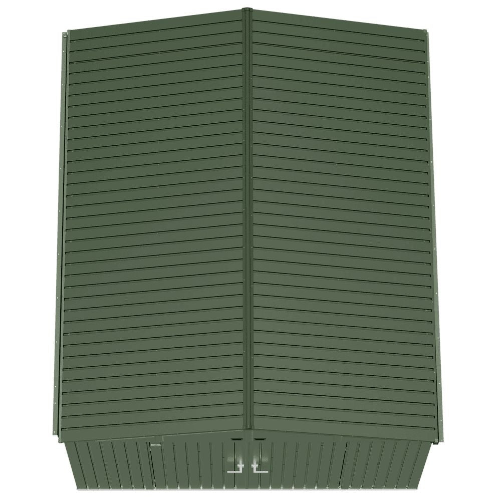 Lawn Care 10x12-ft Green Corrosion-Resistant Storage Shed M6O6 - product image 5