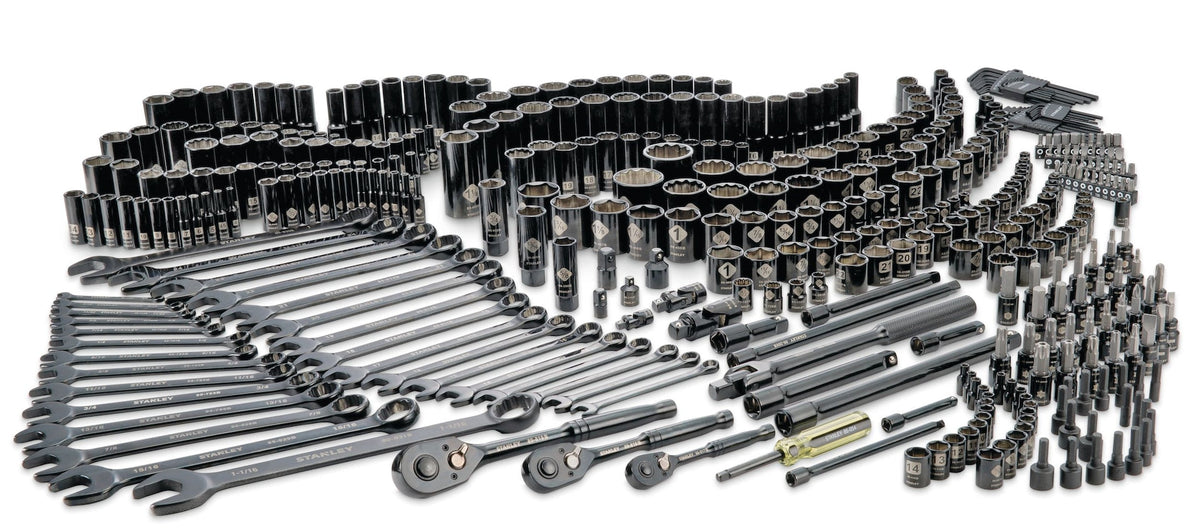 Professional Grade Black Chrome Socket Set, SAE/Metric, 427-pc K2D1 - product image 1