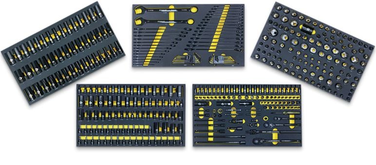 Professional Grade Black Chrome Socket Set, SAE/Metric, 427-pc K2D1 - product image 3
