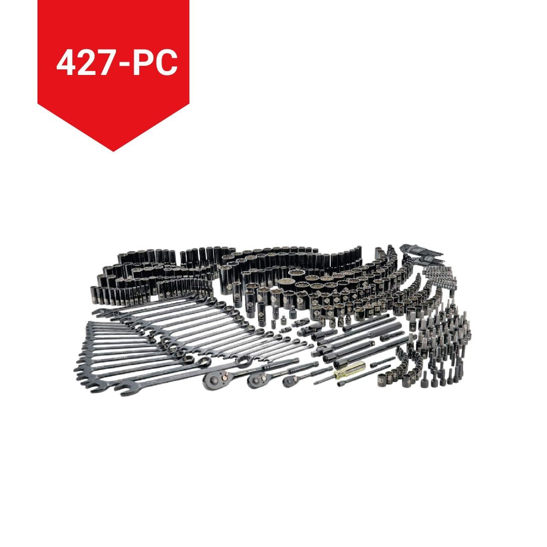 Professional Grade Black Chrome Socket Set, SAE/Metric, 427-pc K2D1 - product image 5