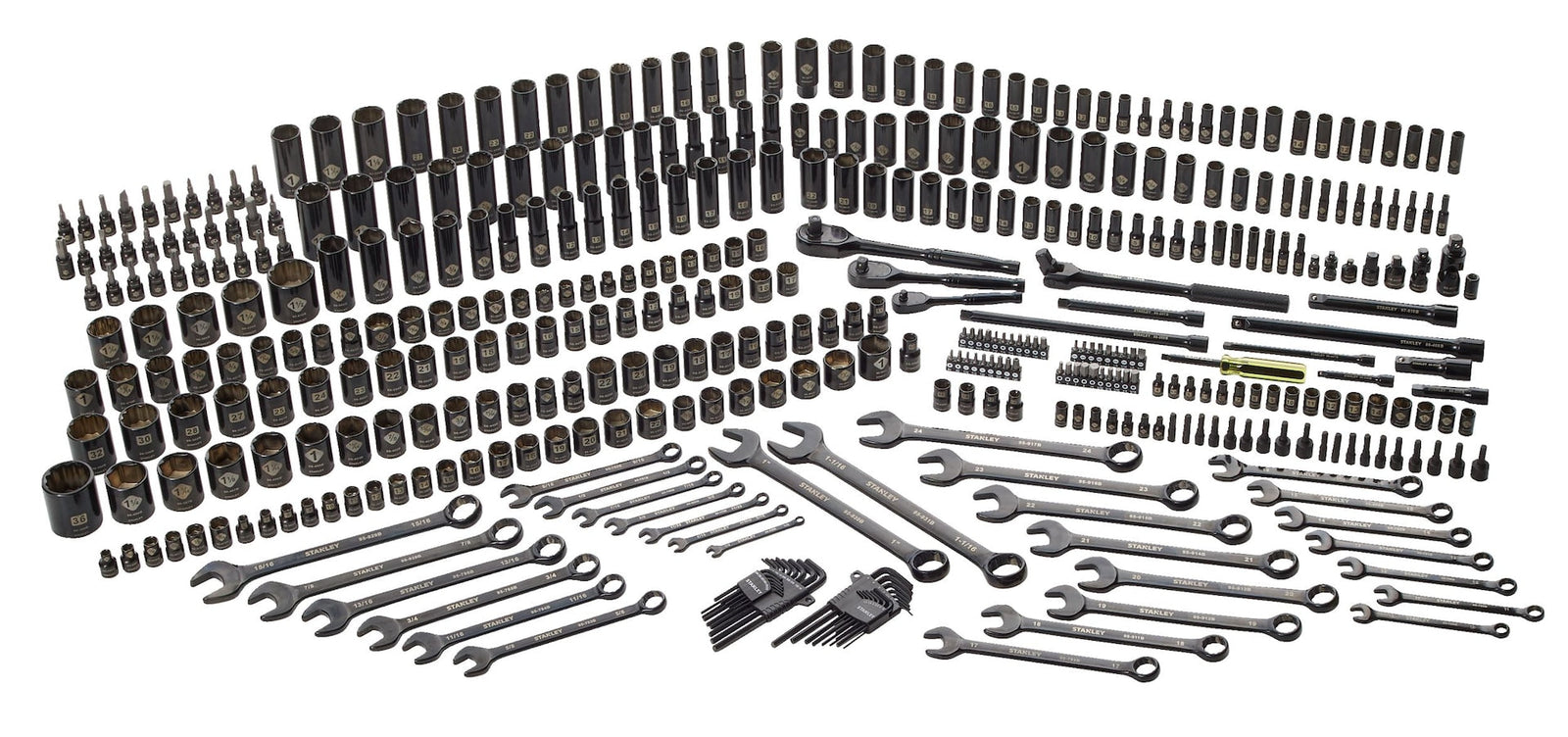 Professional Grade Black Chrome Socket Set, SAE/Metric, 427-pc K2D1 - product image 6