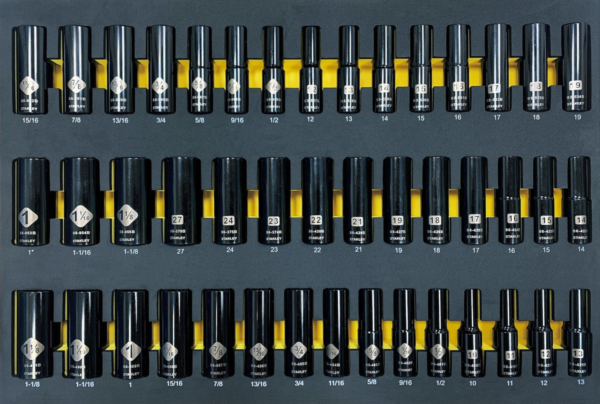 Professional Grade Black Chrome Socket Set, SAE/Metric, 427-pc K2D1 - product image 8