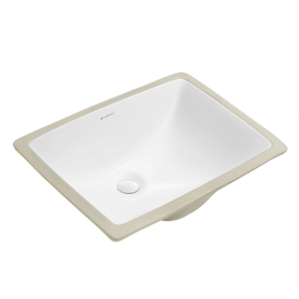 Plaisir 18.5 Rectangular Under-Mount Bathroom Sink K8B3 - product image 2