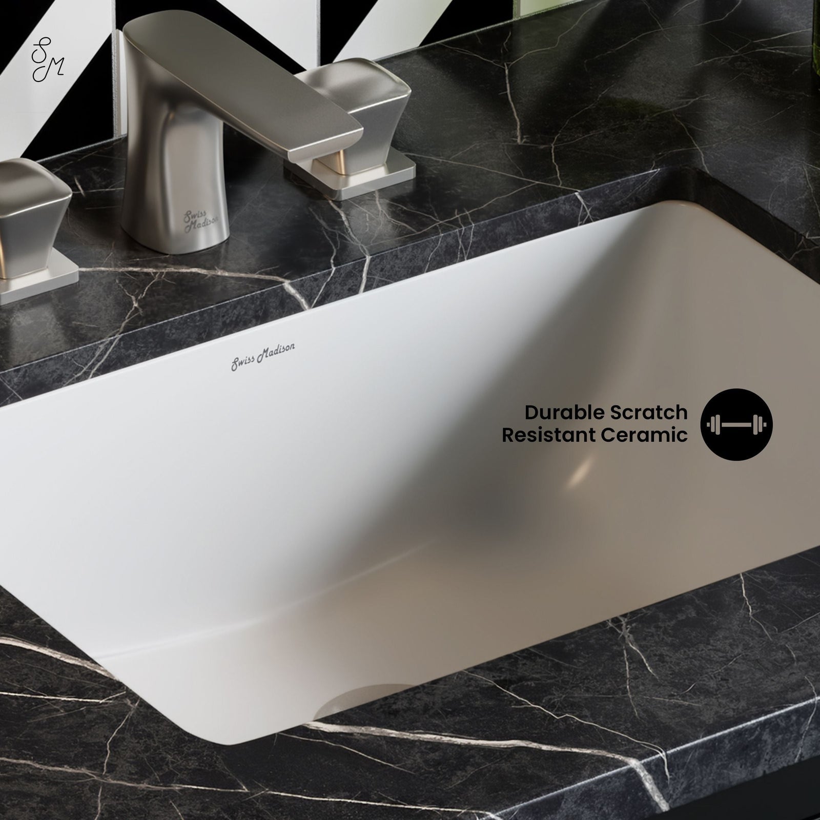 Plaisir 18.5 Rectangular Under-Mount Bathroom Sink K8B3 - product image 5