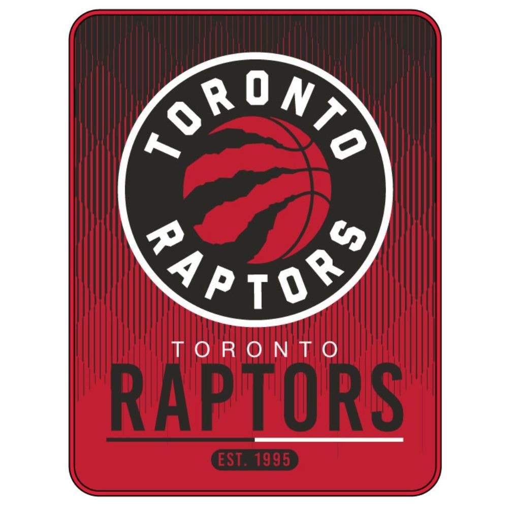 Toronto Raptors 1 Ply Throw Blanket, 40 x 50" Y6W2 - product image 1