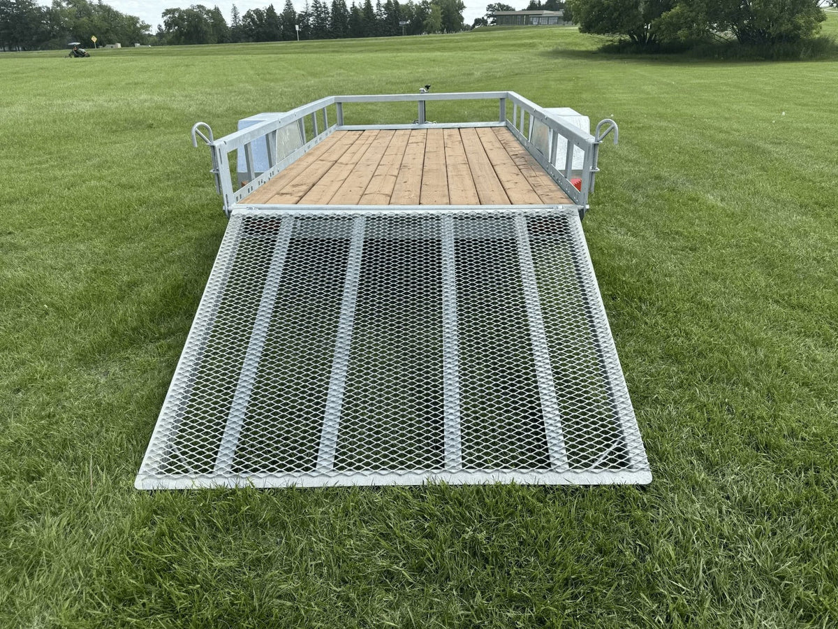 60-in x 10-ft Galvanized Utility Trailer B5F3 - product image 3